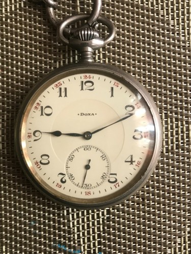 Seltene taschenuhr doxa - taschenuhr, in