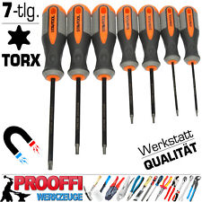 7-tlg Profi Torx T-Profil Schraubendreher Werkzeug Set T6 T8 T10 T15 T20 T25 T30