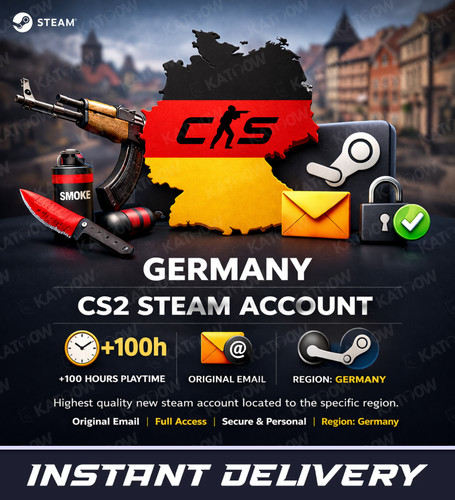 Germany cs2 steam account - steam,