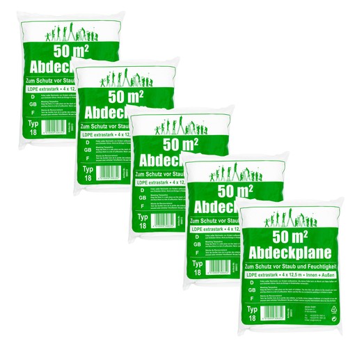 Ldpe maler abdeckplane 4 x - 5, ldpe-maler-abdeckplane