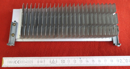 Kühlkörper 207x65x36 mm - gr.,