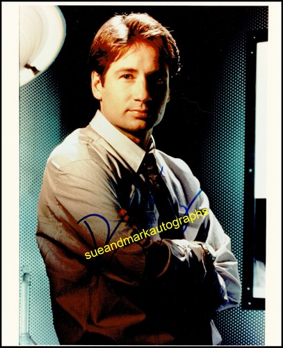 David duchovny autogramm - david,