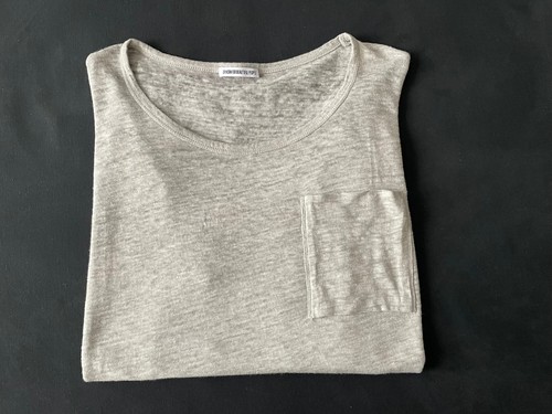 Damen shirt aus leinen - aus,