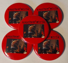 1x Knochenfabrik Button Punk Deutschpunk Punkrock Punx Funpunk