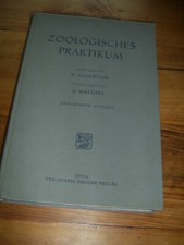 Kükenthal / Matthes  Zoologisches Praktikum  DDR 1953