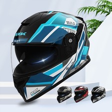 Motorradhelm Mit Visier Klapphelm Motorrad Integralhelm Helm 54-61CM Rollerhelm