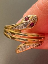 Schlangen Ring 14K 585er