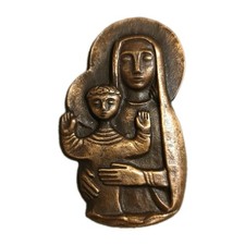 Bronze Jungfrau Maria mit