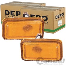 2X DEPO BLINKER ORANGE VORNE