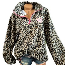 Zwillingsherz Sweatshirt Pullover Troyer Fleece Damen S bis XXL (8 045)