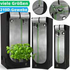 Growbox Growzelt Gewächshaus Growschrank Zuchtzelt Indoor Grow Tent Pflanzen Box