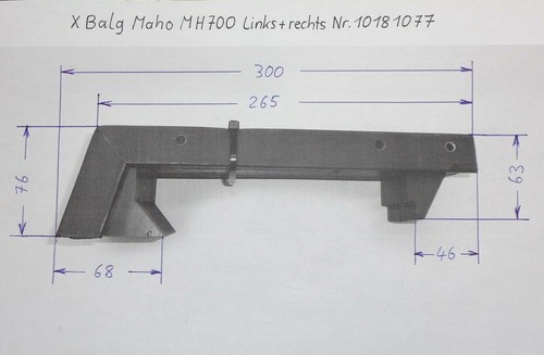 Balg maho mh700 mh700c - balg, x