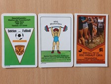 Taschenkalender 3x DDR BSG