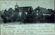 Mondschein Ak Eldagsen Springe