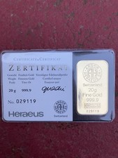 20g Barren Feingold 999.9
