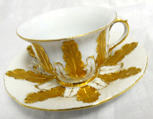Meissen prunk mokka gedeck - meissen, 2