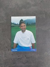 Autogramm AK Autogrammkarte 1. FC Köln Jörg Berger 1992/93 Trainer CitiBank Satz