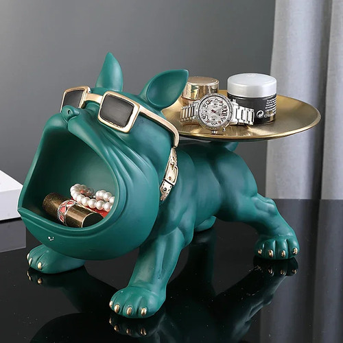 Bulldogge hund figur - hund, ablage