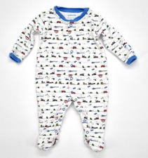 Jojo Maman Bebe Langarm Schlafanzug Strampler Jungen in Gr. 68   100% Baumwolle