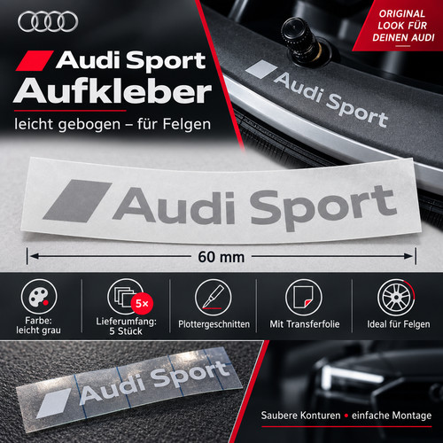 Audi sport aufkleber - audi,