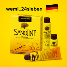 Sanotint Haarfarbe Aschbraun 7 mit Goldhirse und Kräuterextrakten 125 ml