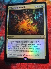 FOIL Villainous Wealth -