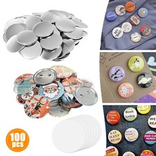 100 stück button rohlinge - stück,
