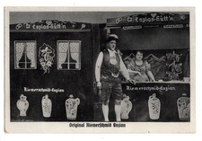 Werbekarte 1940 Riemerschmid Enzian • Enzian-Hütt’n • Feldpost • Tracht • RAR