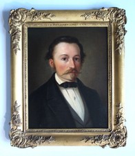 Biedermeier Portrait eines