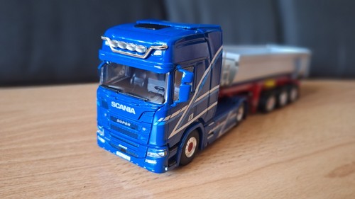 Scania kippersattelzug - scania, hl