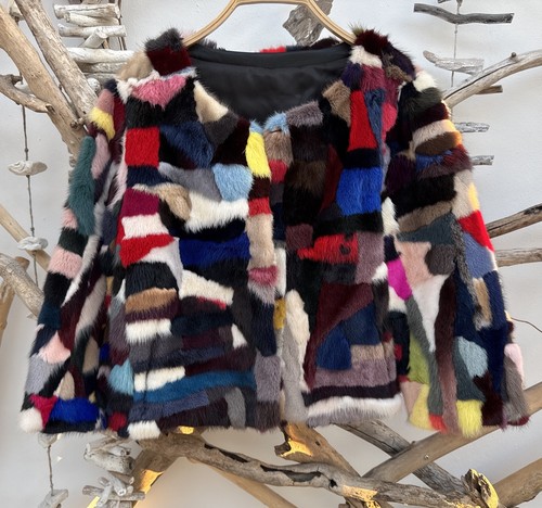 Farbenfrohe designer nerz - designer,