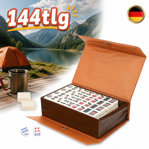 Tragbares mahjong spiel - tragbares, 144