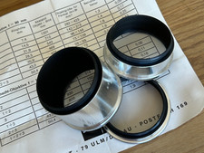 Edixa Reflex Zwischenringset. Extension Tubes. M42 Anschluss. Schacht Ulm Donau