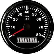 85mm 3-3/8" Tachometer