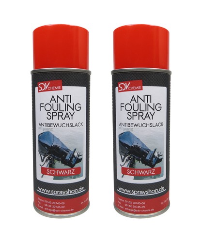 Antifouling spray schwarz - antifouling, 2x