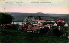 AK GRUSS AUS SCHLESIEN ALBENDORF NEURODE BRESLAU VON DER SEITE GESEHEN col. 1913