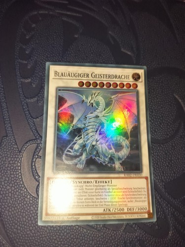 1x blauäugiger - yu-gi-oh!,