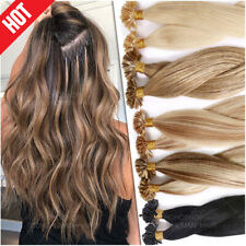 Bonding Keratin 100% Remy Echthaar Extensions Haarverlängerung 200 Strähnen Lang