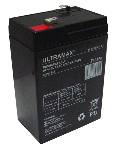 Ultra max 5ah akku - max, 6v