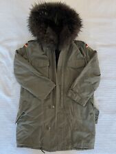 Mr. & Mrs. Furs Vintage Parka Olivgrun Gr. S