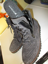 Waldläufer,bequeme Boots im tollem Design,Weite H,Gr.7-40,5,Grau