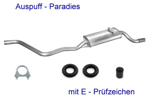 Endschalldämpfer auspuff für - auspuff,