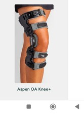 Knieschiene mit Gelenk Knieorthese Kniestütze Kniebandage verstellbare Schiene