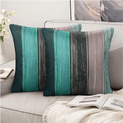 Kissenbezug 40x40 türkis - kissenbezug, 2er