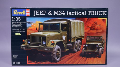 Revell 03029 jeep m34 - 03029,