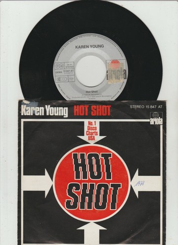 Karen young hot - shot, (vg)