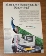 Seltene Werbung PEACOCK