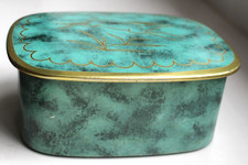 alt Blechdose Becking Mocca Kaffee 50er Versandhaus Hamburg Füßchen Aromaschutz