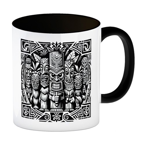 Tiki figuren kaffeebecher - tiki, in