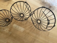 Hängend Obstkorb 3 Etagen Hängekorb Hängeorganizer Aufbewahrungskorb Küche schw